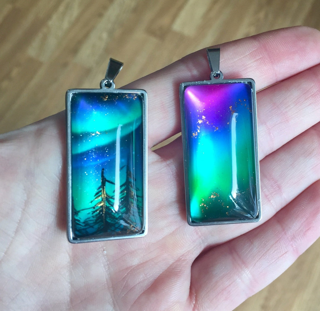 Northern Lights "Aurora" Pendant, large - Be Inspired UP