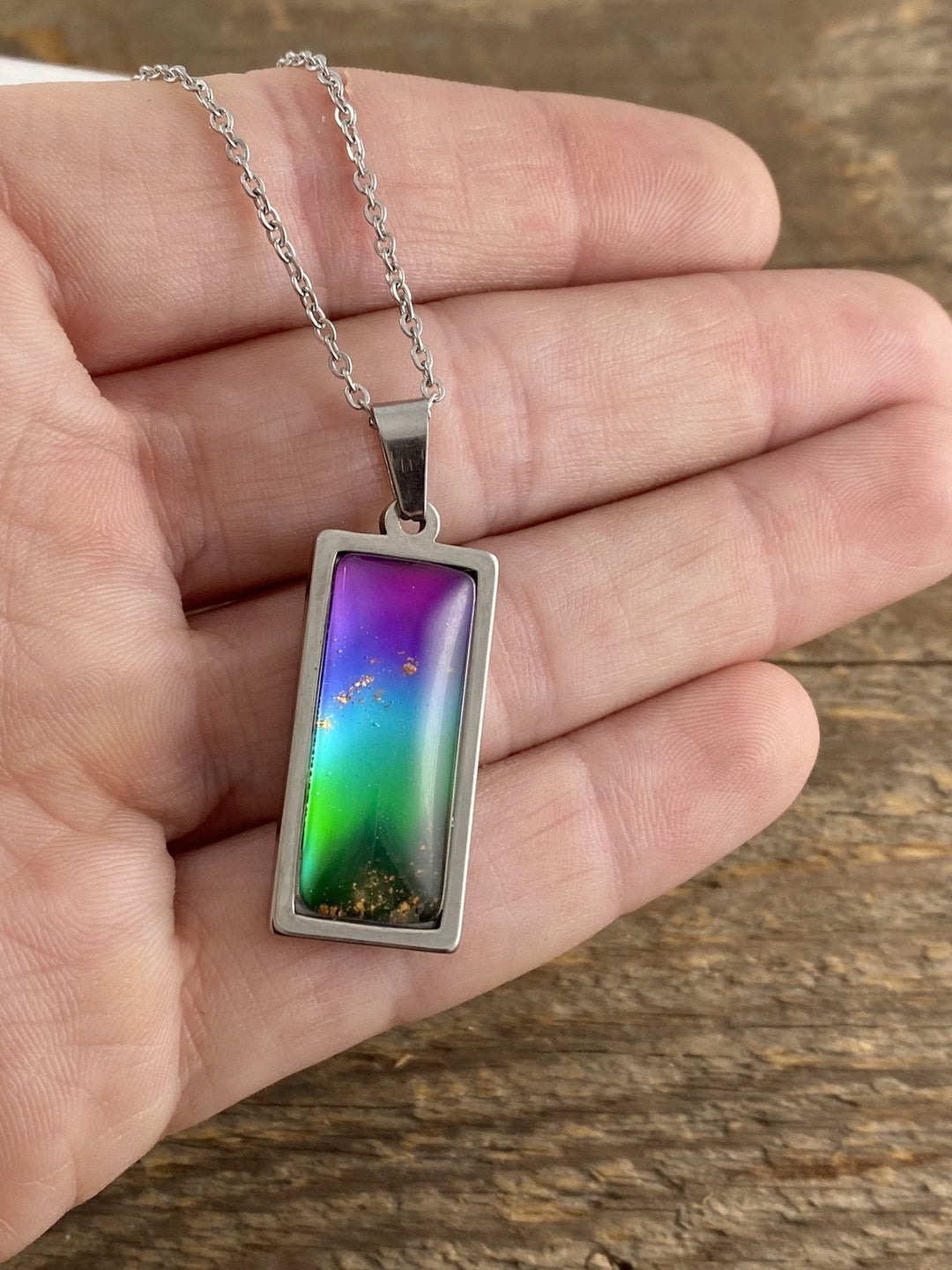 Northern Lights "Aurora" Pendant- Petite - Be Inspired UP