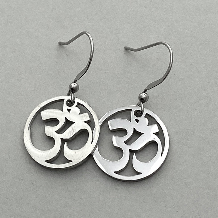 Om Symbol Earrings - Be Inspired UP