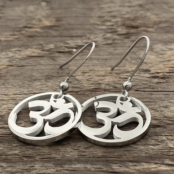 Om Symbol Earrings - Be Inspired UP