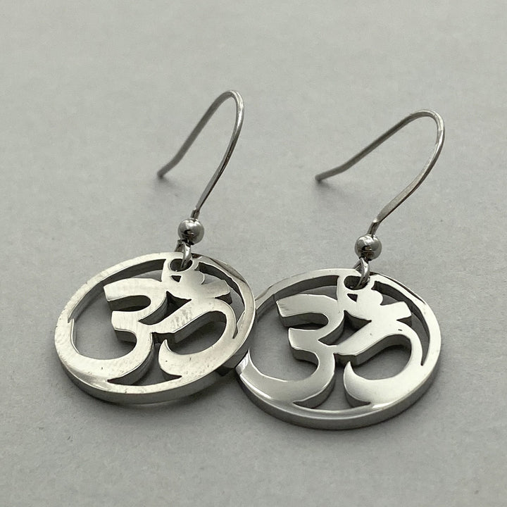 Om Symbol Earrings - Be Inspired UP