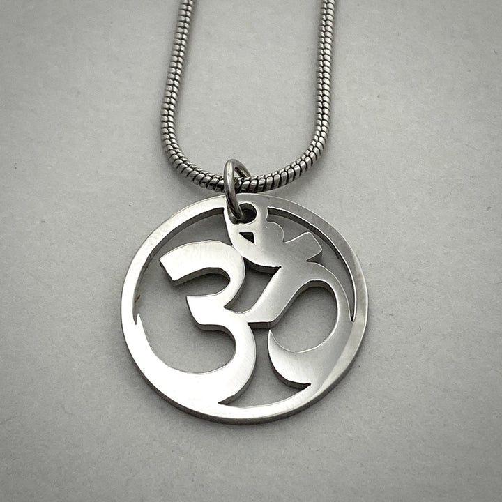 Om Symbol Pendant, large or petite - Be Inspired UP