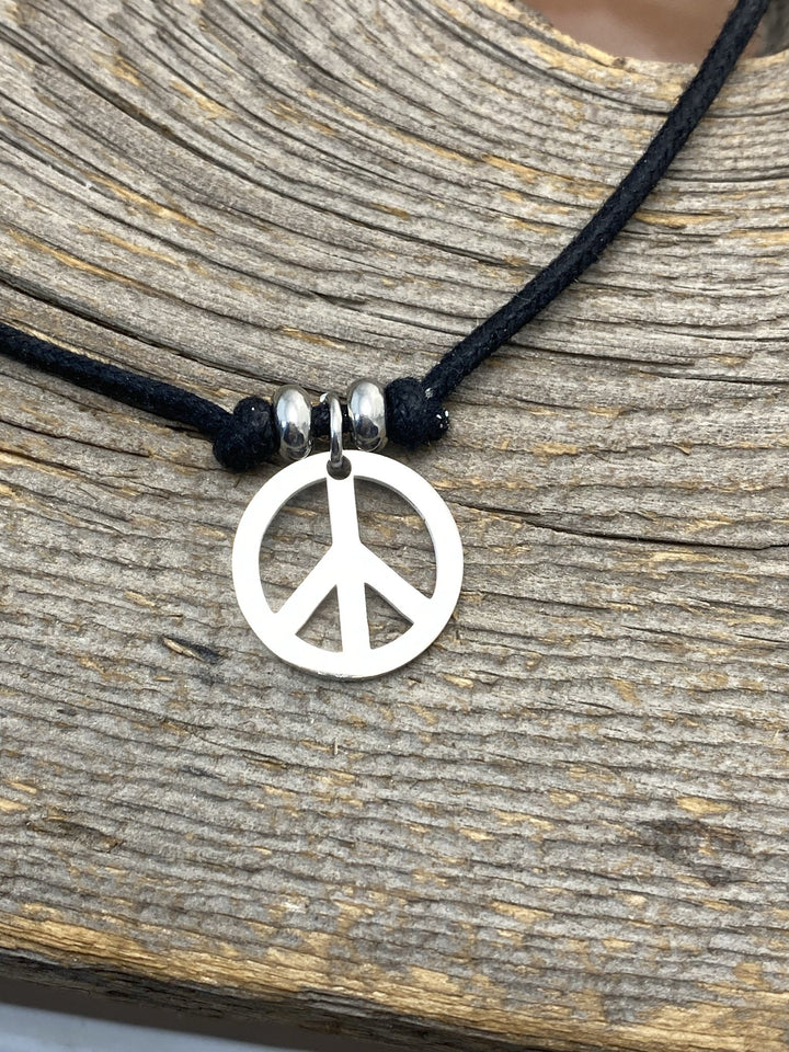 *Peace Choker/Collar Pendant - Be Inspired UP