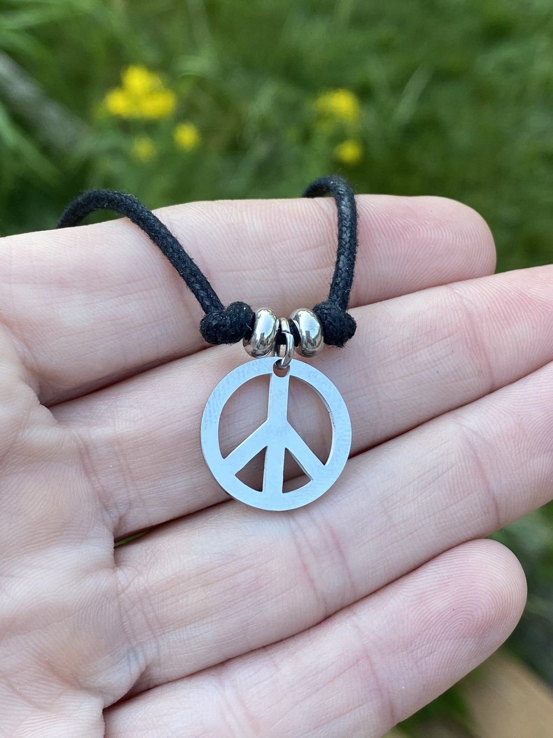 *Peace Choker/Collar Pendant - Be Inspired UP