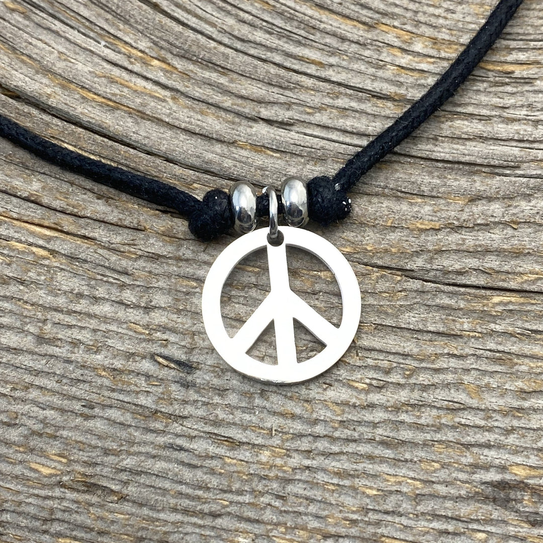 *Peace Choker/Collar Pendant - Be Inspired UP