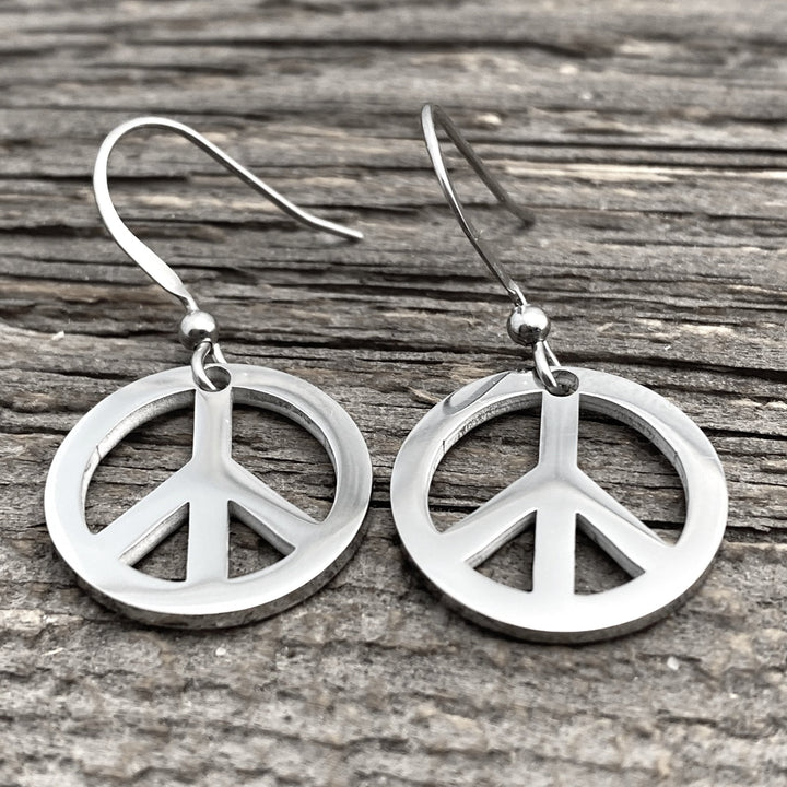 Peace earrings - Be Inspired UP