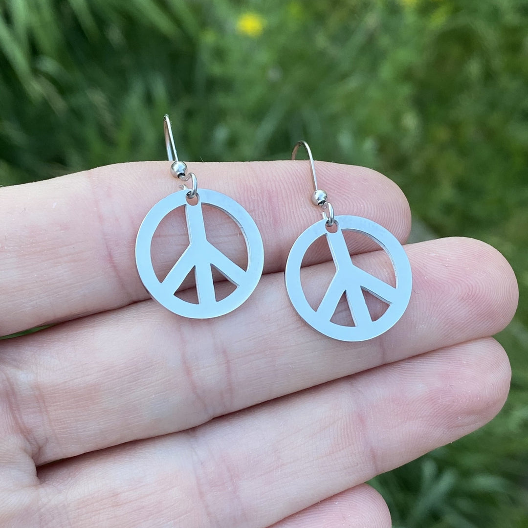 Peace earrings - Be Inspired UP
