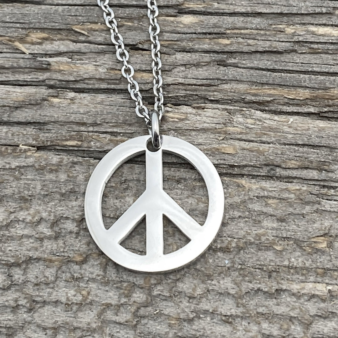 Peace Pendant, large or petite - Be Inspired UP