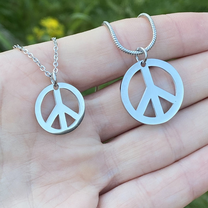 Peace Pendant, large or petite - Be Inspired UP