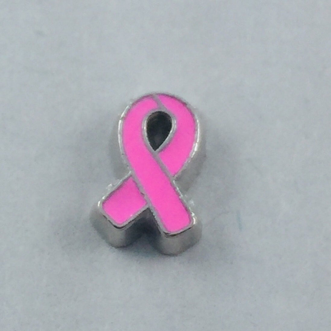 Pink Ribbon Charm $2.50* - Be Inspired UP