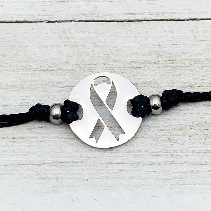 Ribbon Hope & Awareness Bracelet - Be Inspired UP