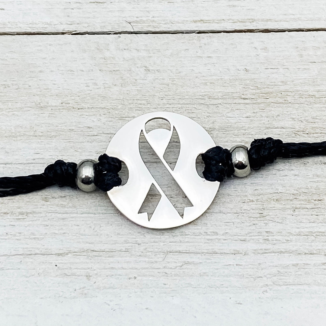 Ribbon Hope & Awareness Bracelet - Be Inspired UP