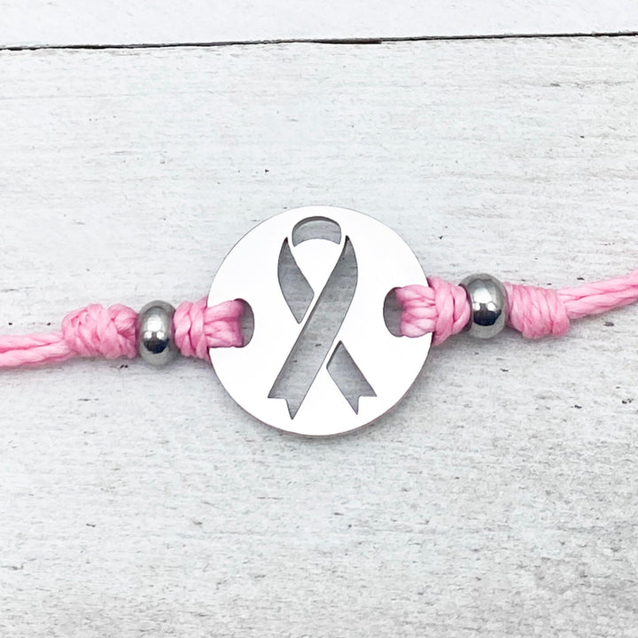 Ribbon Hope & Awareness Bracelet - Be Inspired UP