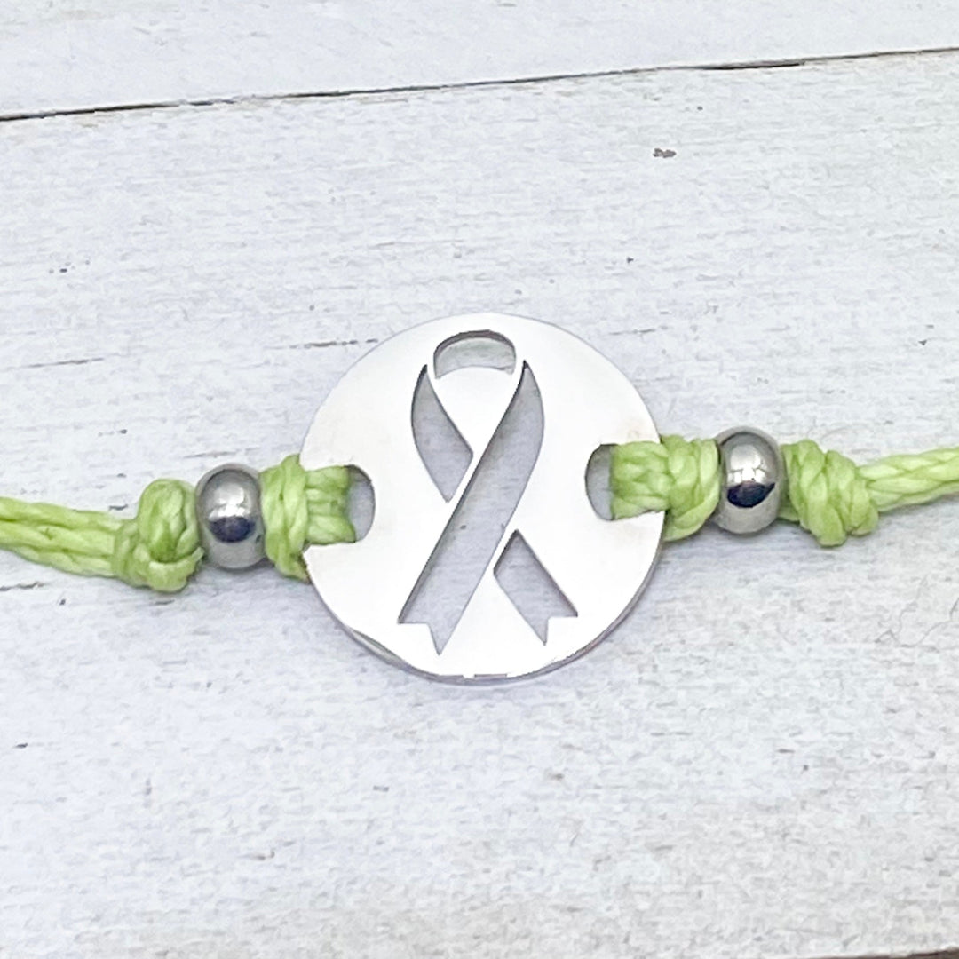 Ribbon Hope & Awareness Bracelet - Be Inspired UP
