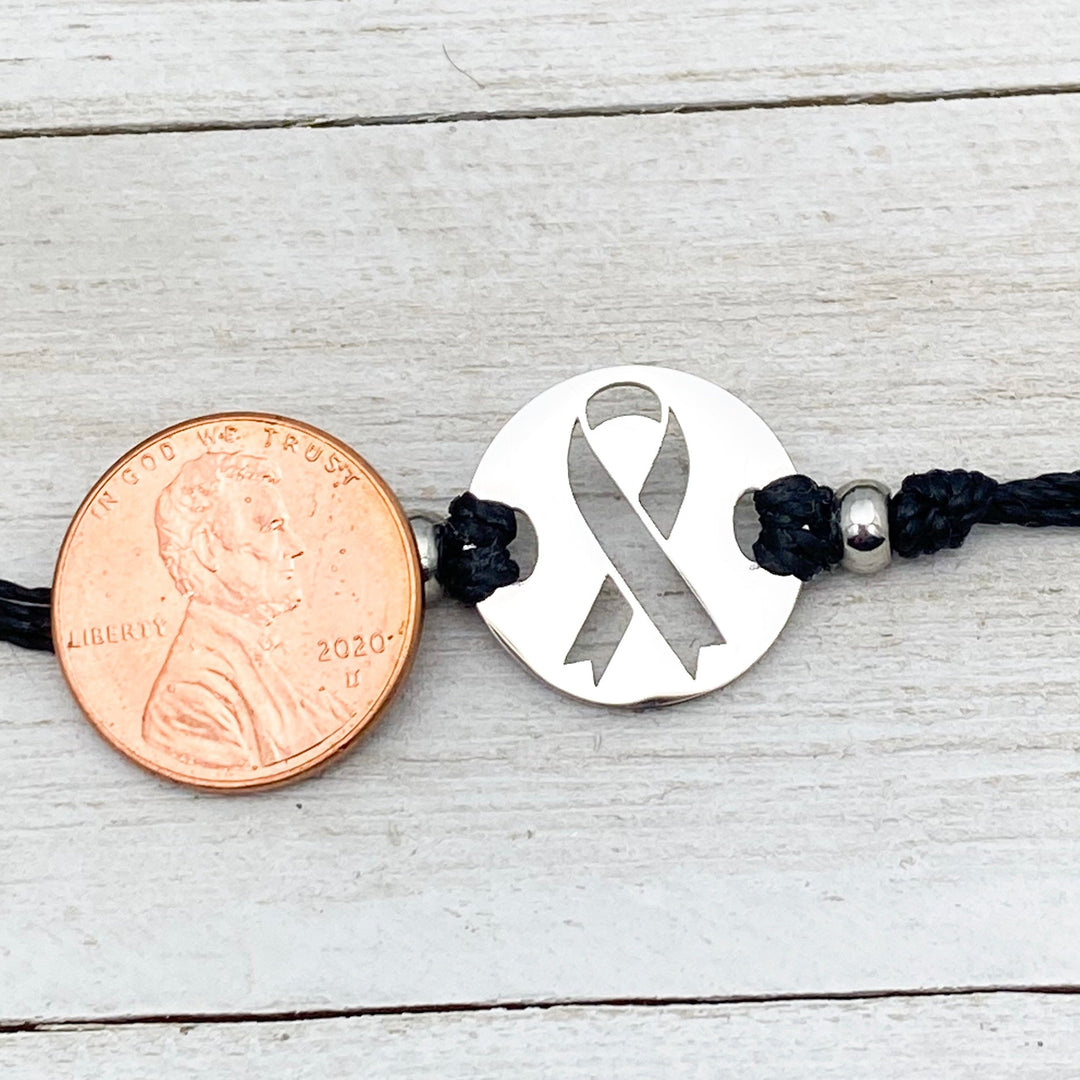 Ribbon Hope & Awareness Bracelet - Be Inspired UP