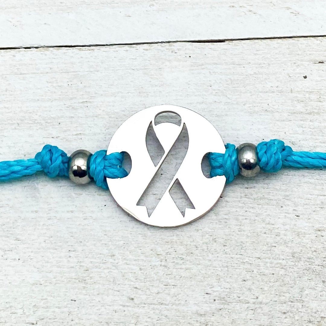 Ribbon Hope & Awareness Bracelet - Be Inspired UP