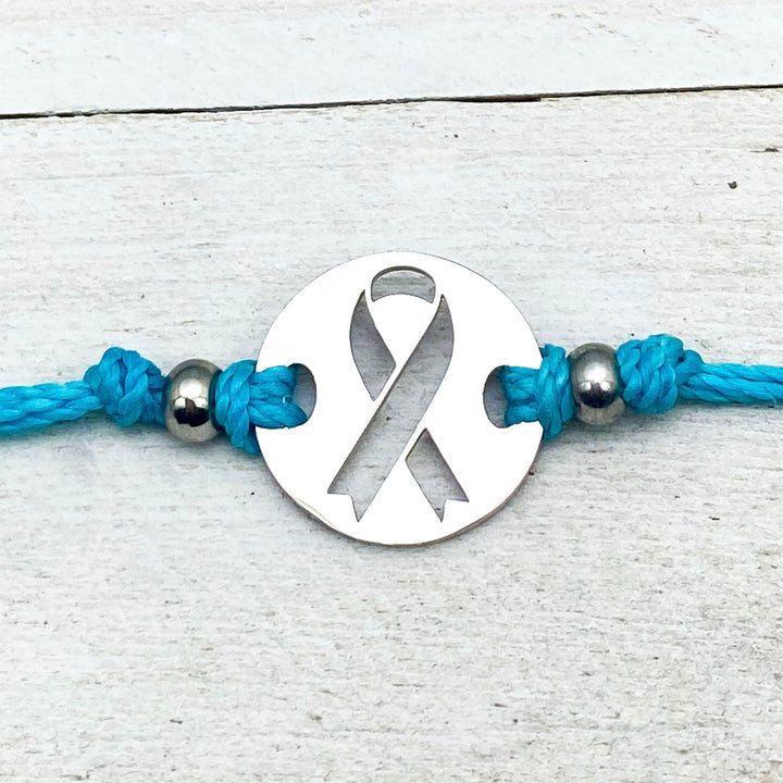 Ribbon Hope & Awareness Bracelet - Be Inspired UP