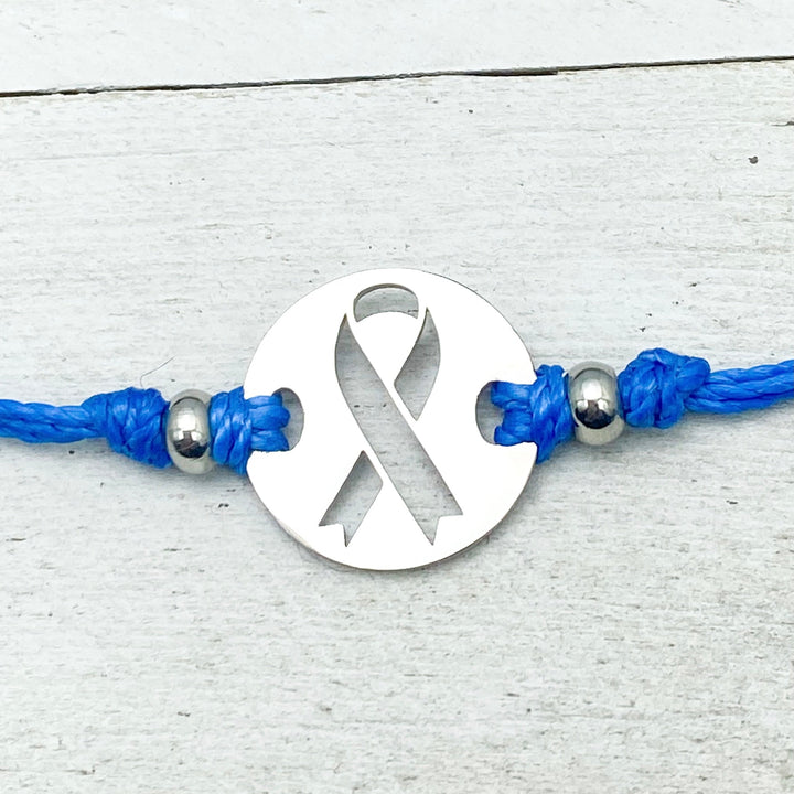 Ribbon Hope & Awareness Bracelet - Be Inspired UP