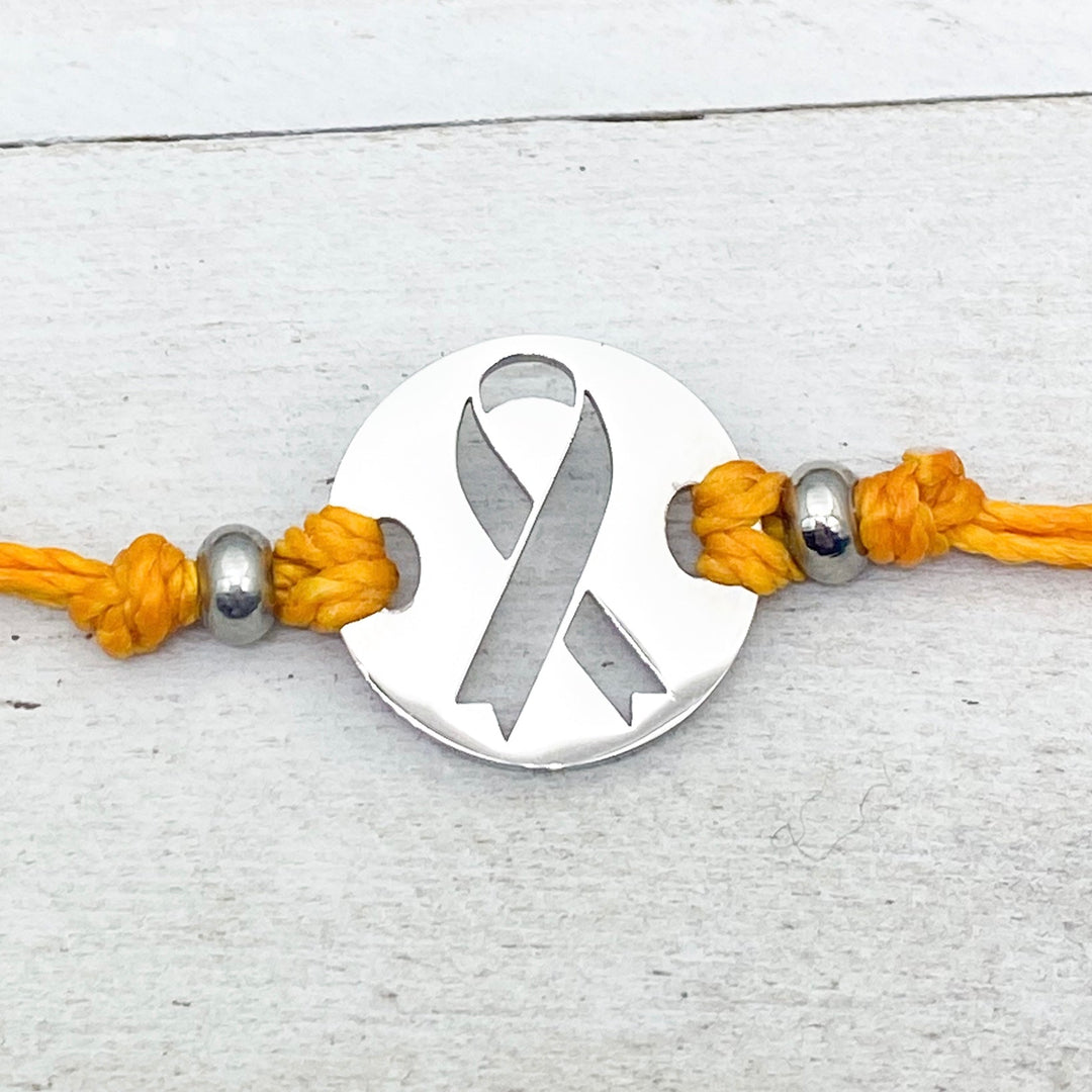 Ribbon Hope & Awareness Bracelet - Be Inspired UP