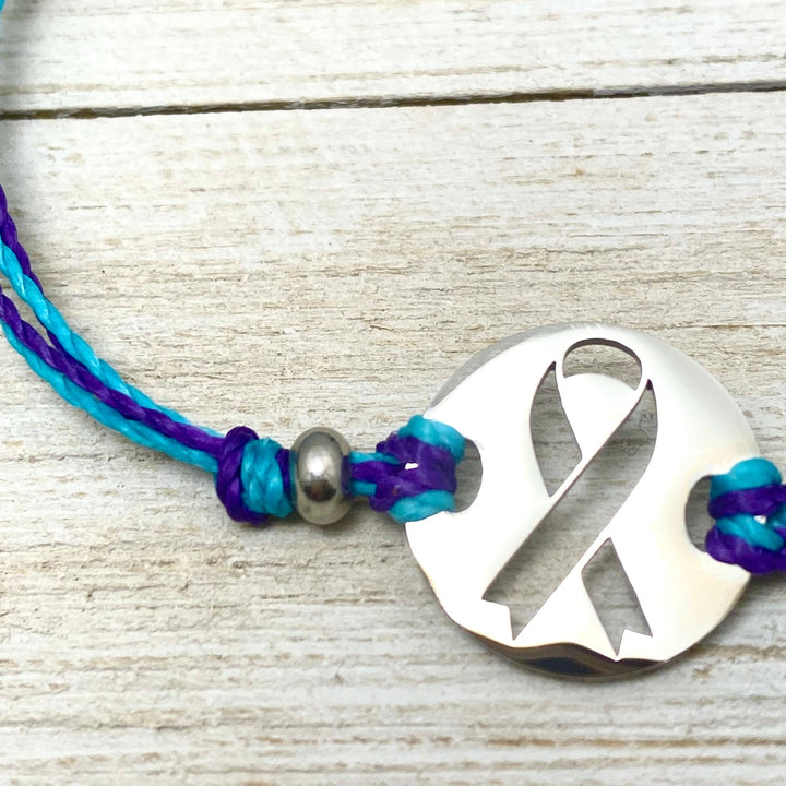 Ribbon of Strength & Hope Bracelet - Be Inspired UP