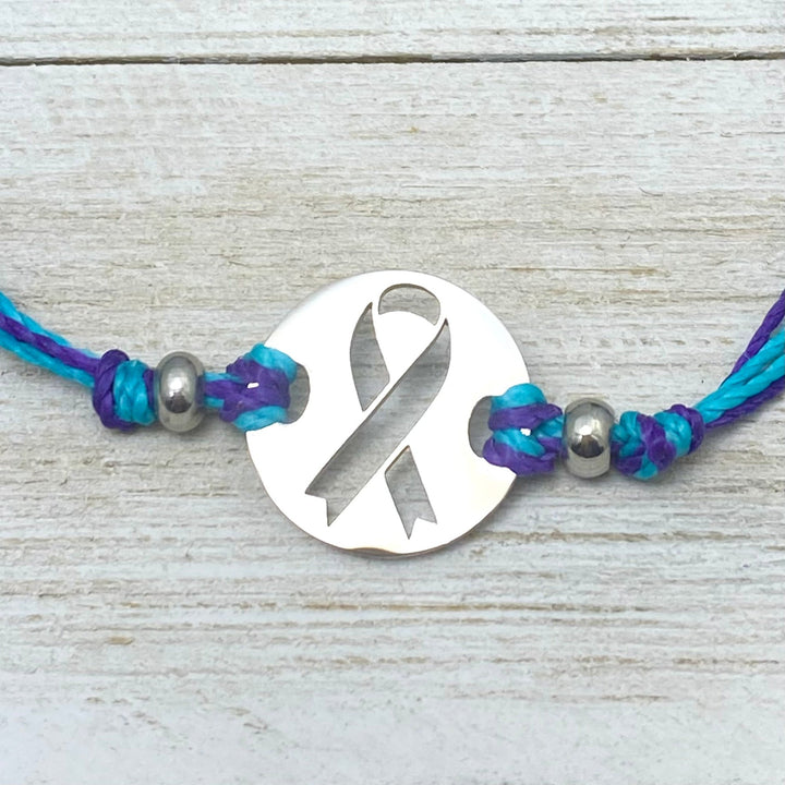 Ribbon of Strength & Hope Bracelet - Be Inspired UP