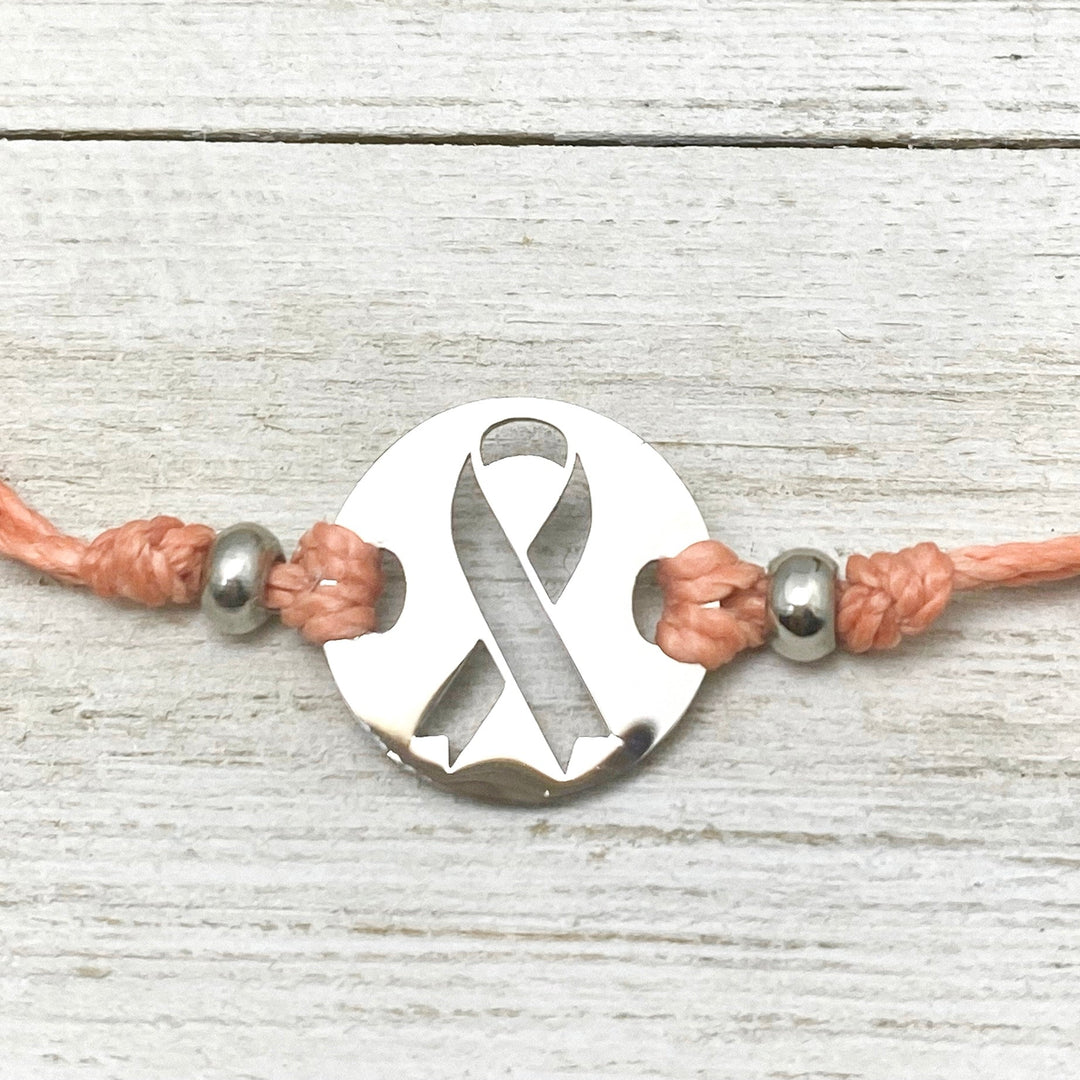 Ribbon of Strength & Hope Bracelet - Be Inspired UP