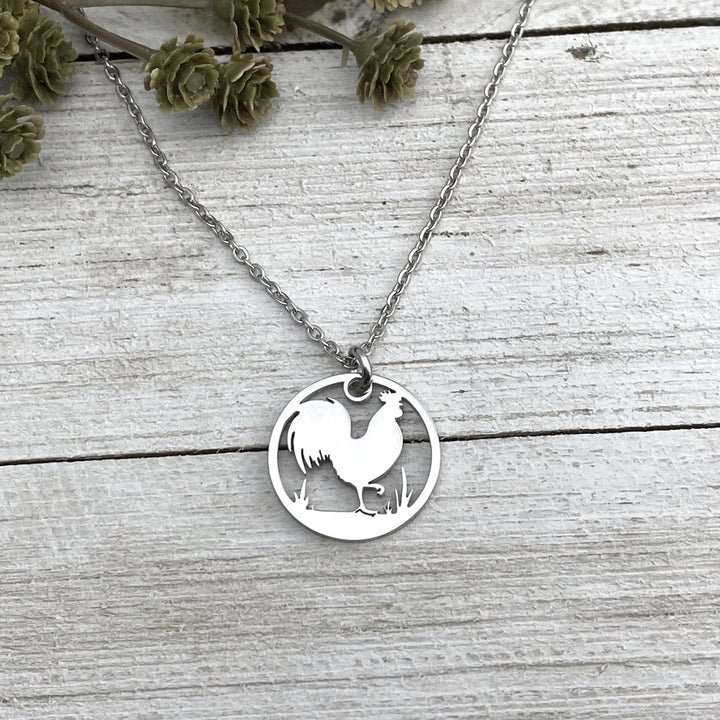 Rooster Pendant, petite or mini - Be Inspired UP