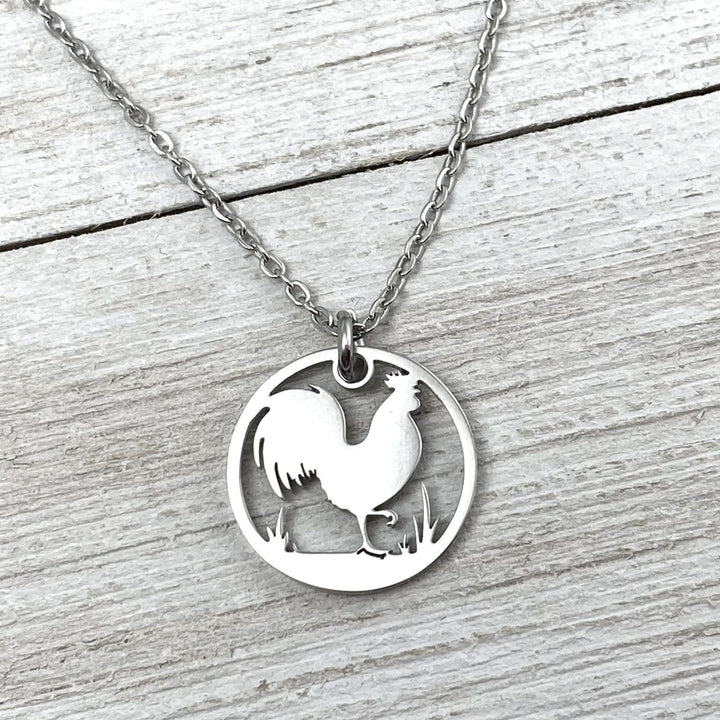 Rooster Pendant, petite or mini - Be Inspired UP