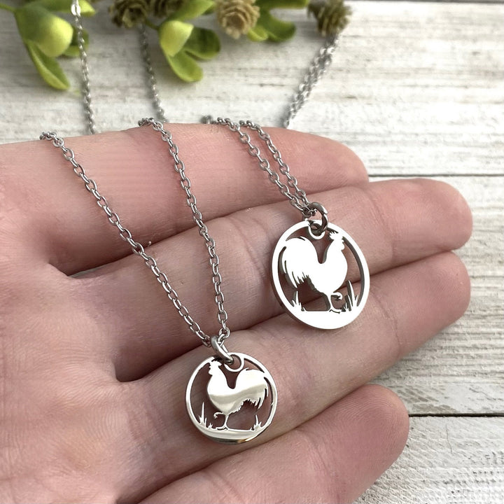 Rooster Pendant, petite or mini - Be Inspired UP