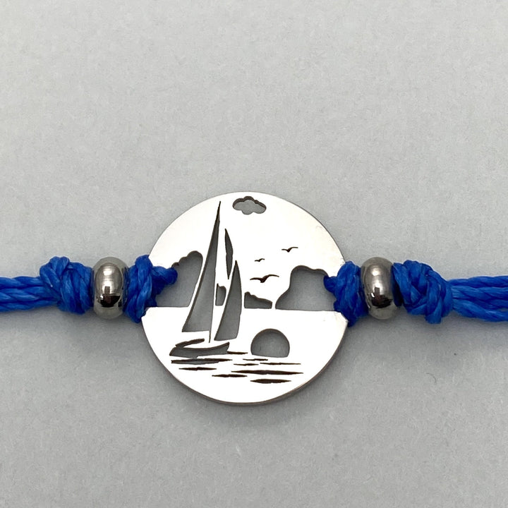 Sail Boat Pull Cord Anklet - Be Inspired UP