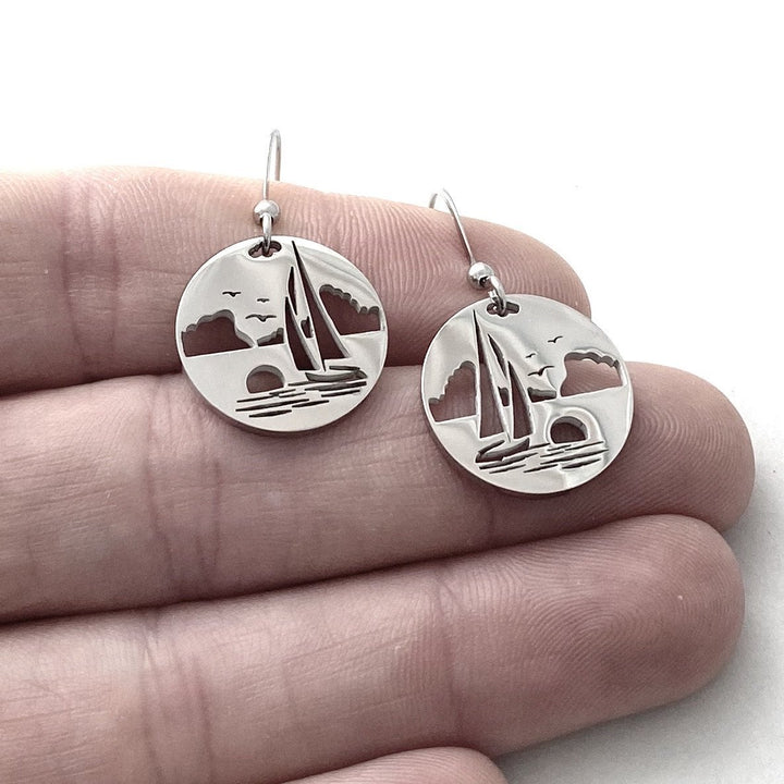 Sailboat Earrings - Be Inspired UP