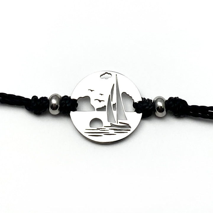 SailBoat Pull Cord Bracelet - Be Inspired UP