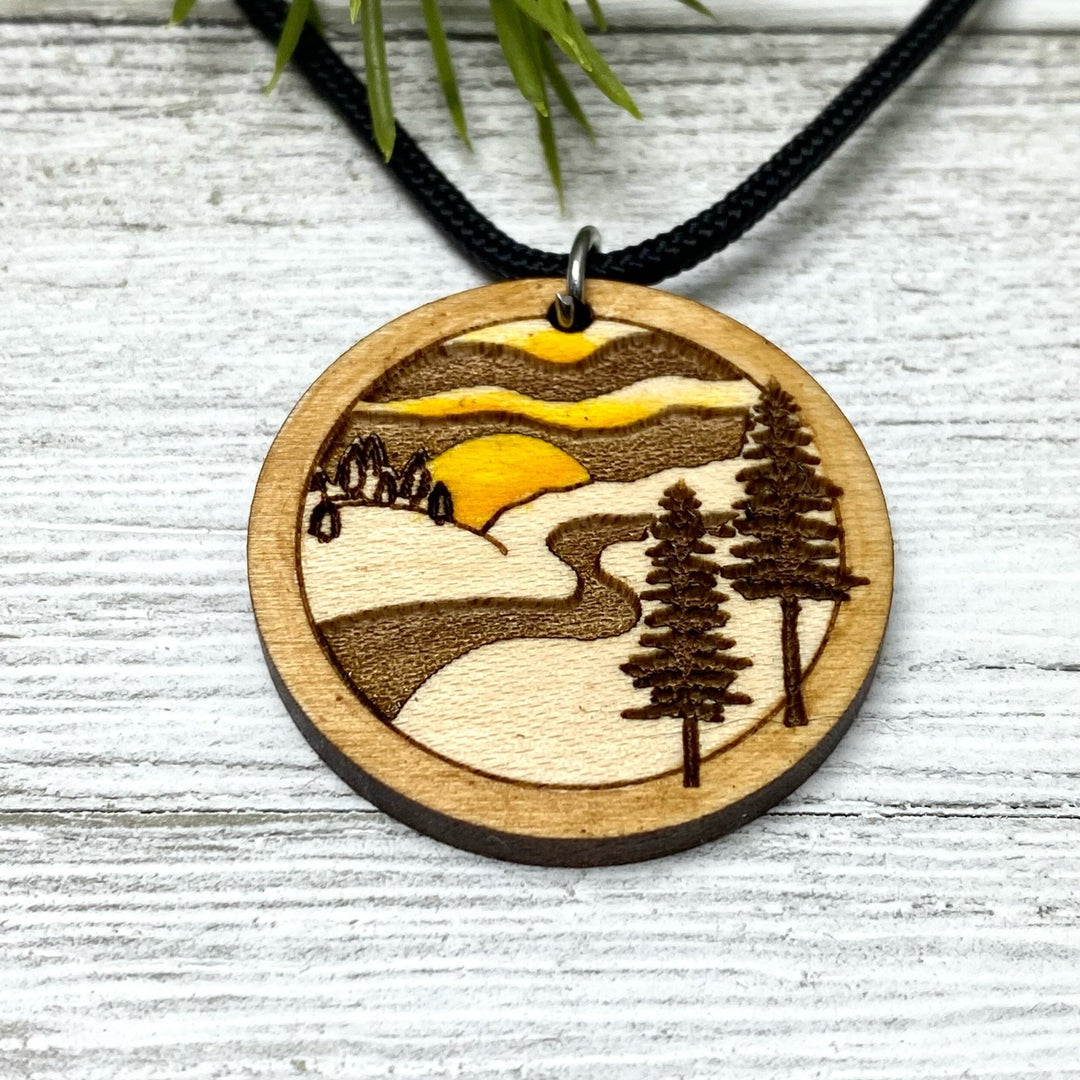 Sunrise Wilderness Pendant - Be Inspired UP