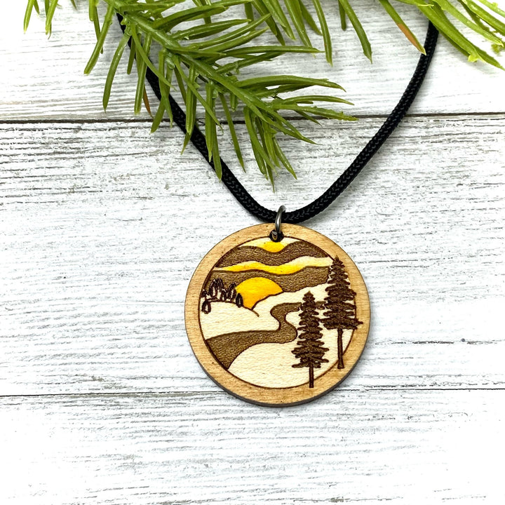 Sunrise Wilderness Pendant - Be Inspired UP