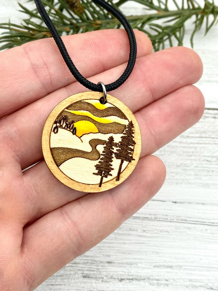 Sunrise Wilderness Pendant - Be Inspired UP