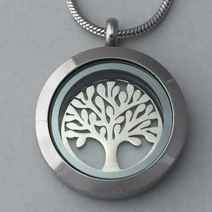 Tree of Life Glass Locket - Be Inspired UP