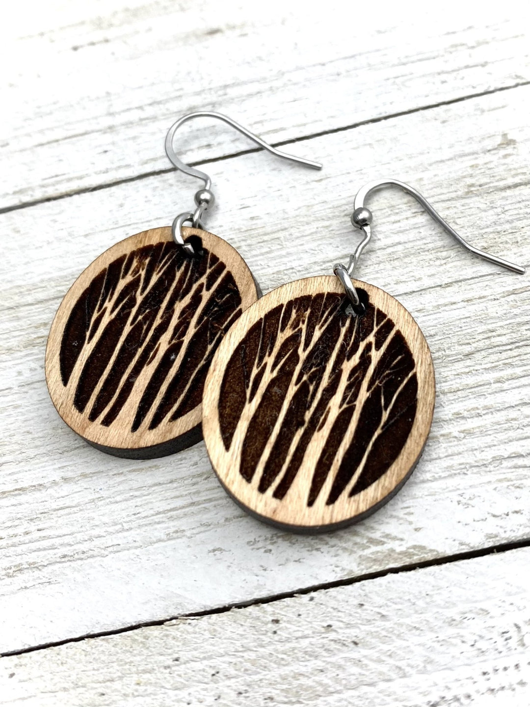 Trees Wilderness Earrings - Be Inspired UP