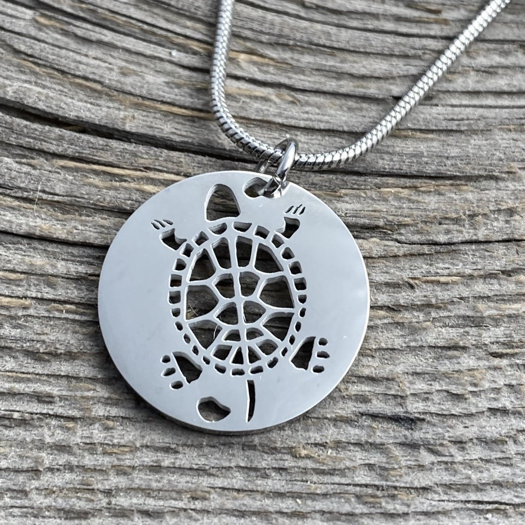 Turtle Pendant, large or petite - Be Inspired UP