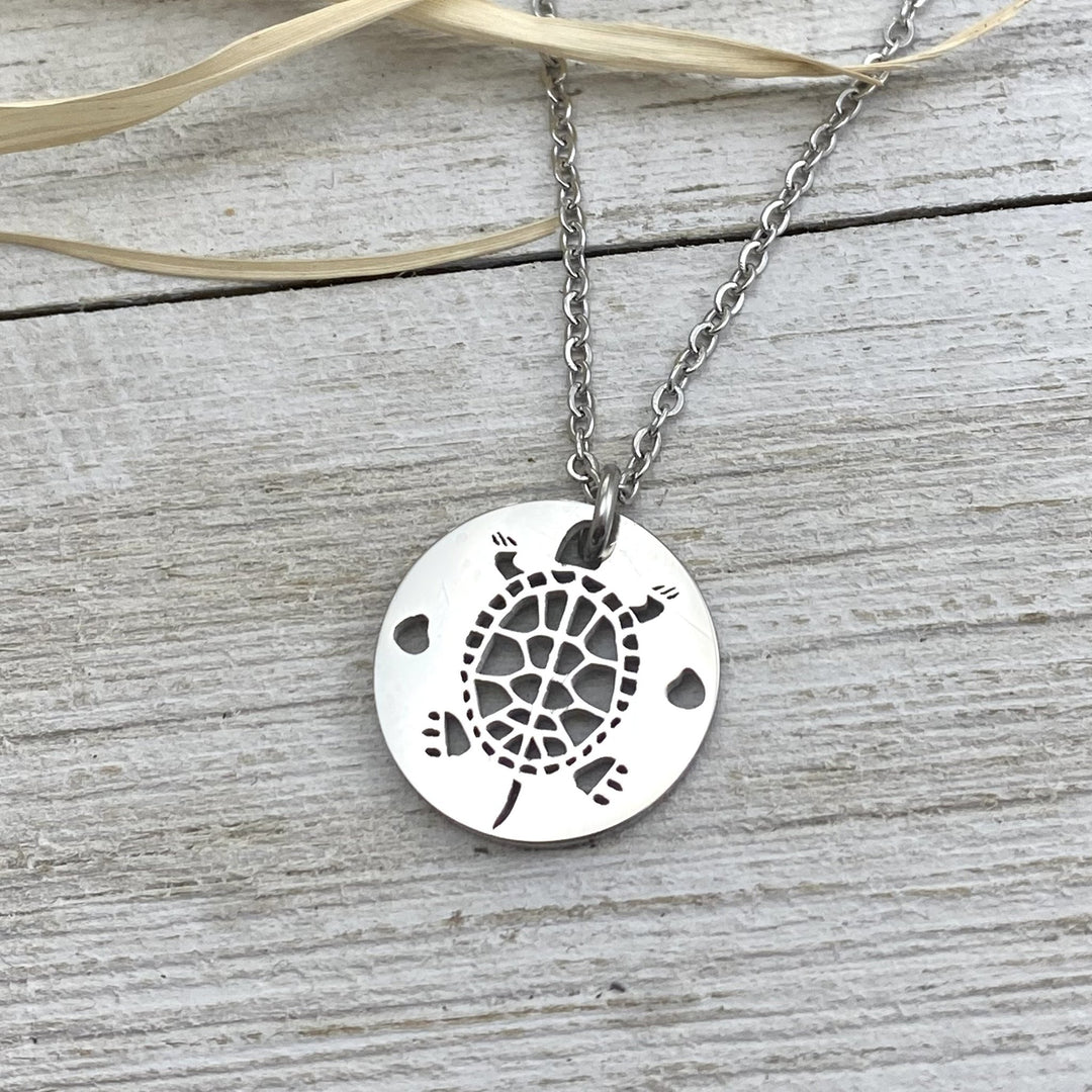 Turtle Pendant, large or petite - Be Inspired UP