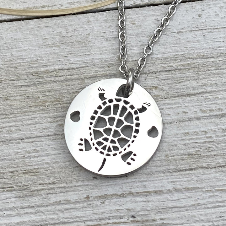 Turtle Pendant, large or petite - Be Inspired UP