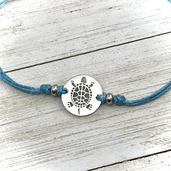 *Turtle Pull Cord Anklet - Be Inspired UP