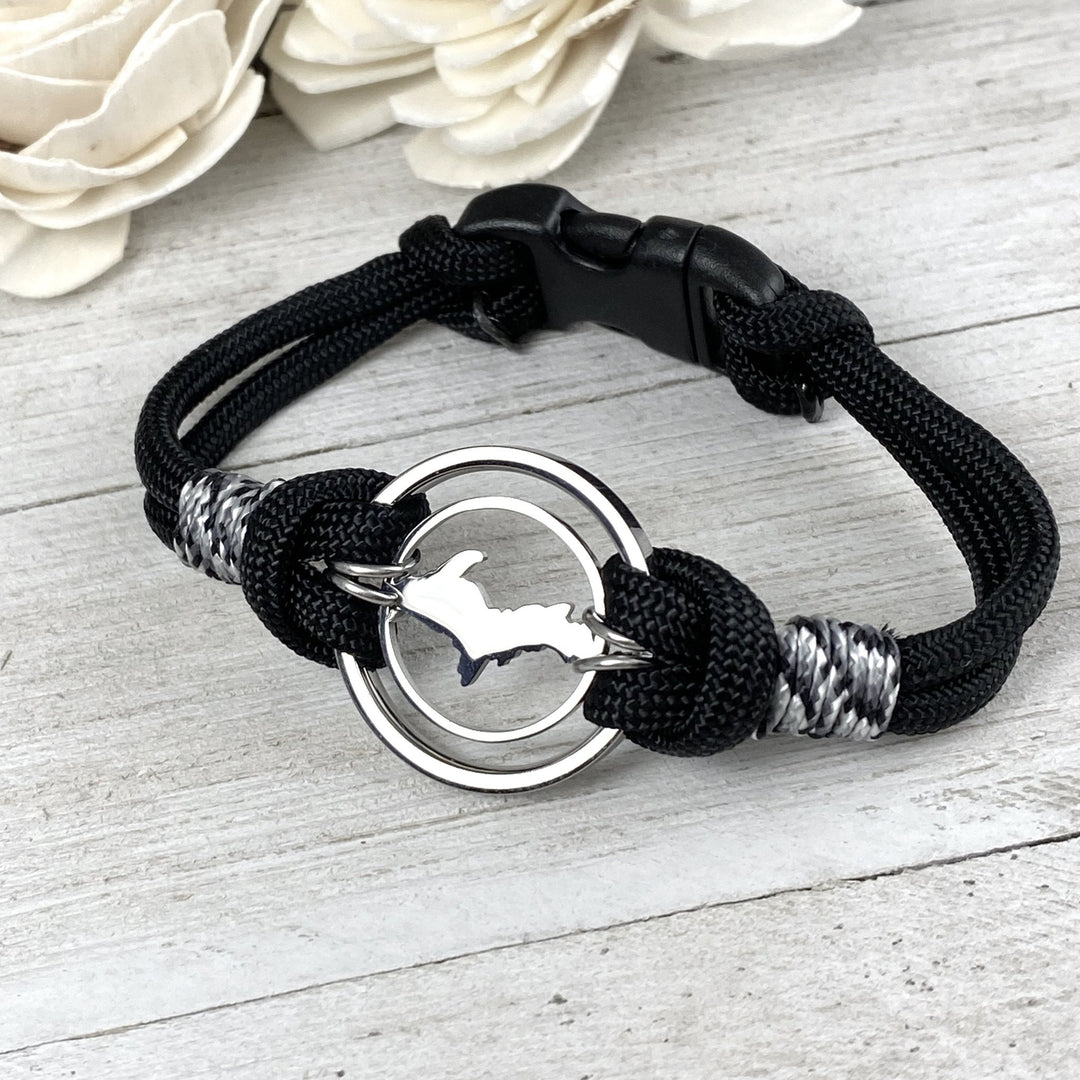 UP Adventure Round Bracelet Black - Be Inspired UP