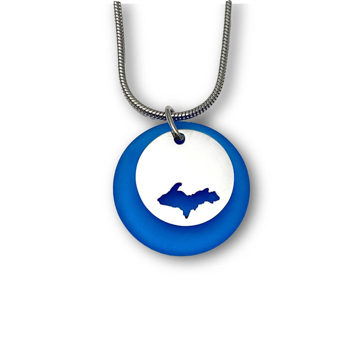 UP Cutout Beach Glass Pendant - Be Inspired UP