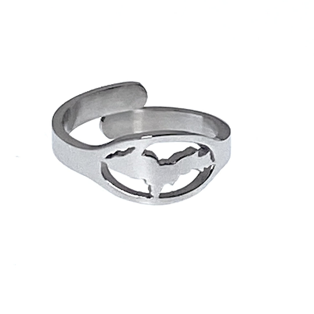 UP Cutout Ring Adjustable- One Size -New - Be Inspired UP