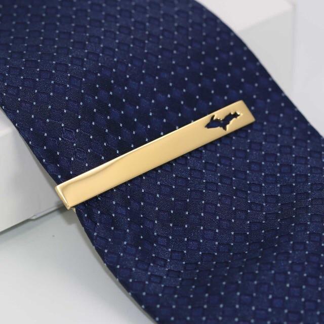 UP Cutout Tie Clip Gold - Be Inspired UP