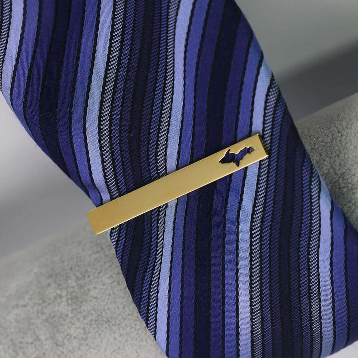 UP Cutout Tie Clip Silver - Be Inspired UP
