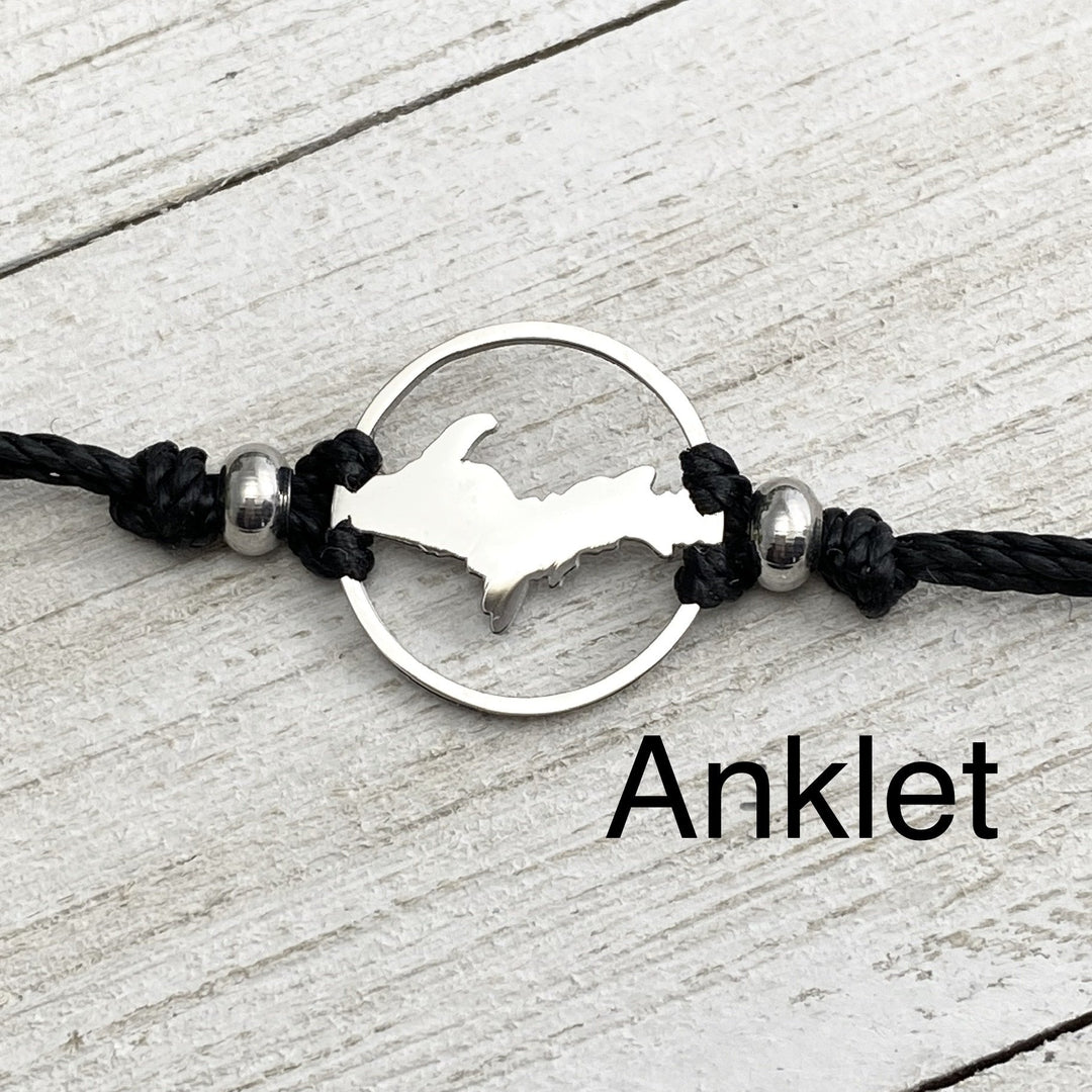 UP Pull Cord Anklet - Be Inspired UP