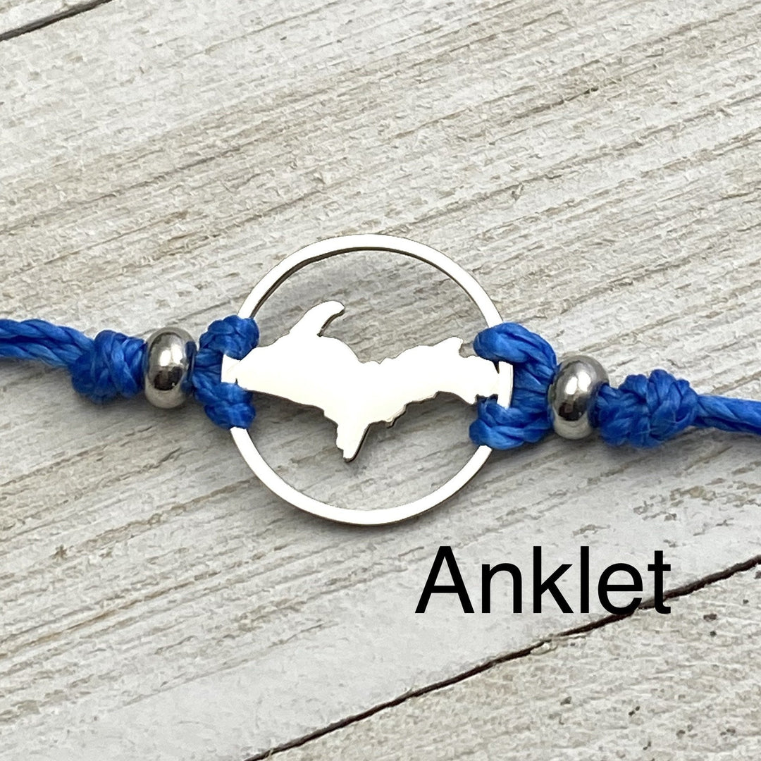 UP Pull Cord Anklet - Be Inspired UP