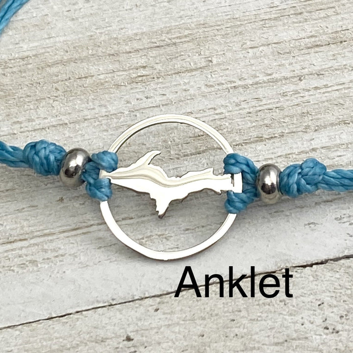 UP Pull Cord Anklet - Be Inspired UP