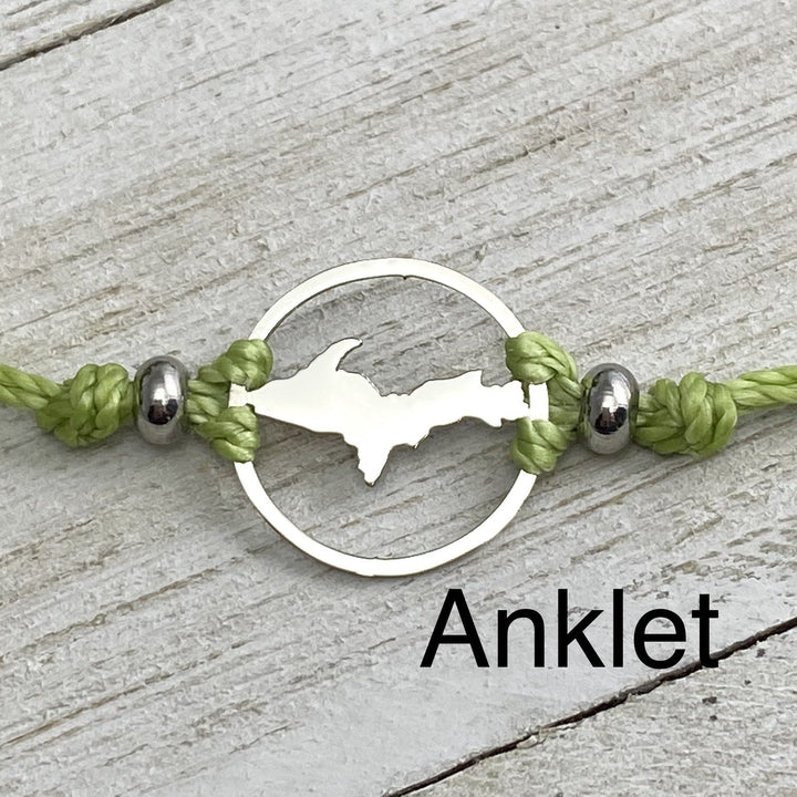 UP Pull Cord Anklet - Be Inspired UP